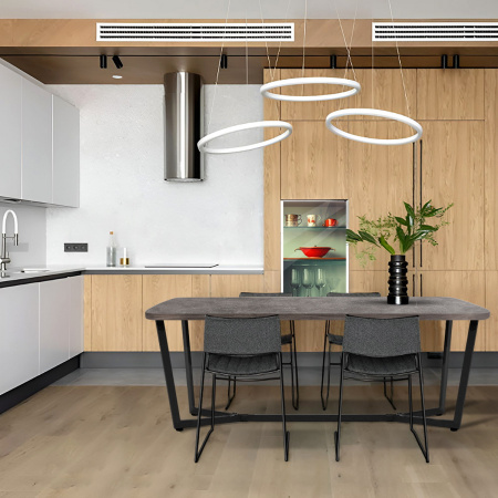 Опора Мюнхен 2000х1000, Металлокаркас Черный Опора Мюнхен 2000х1000, Металлокаркас Черный