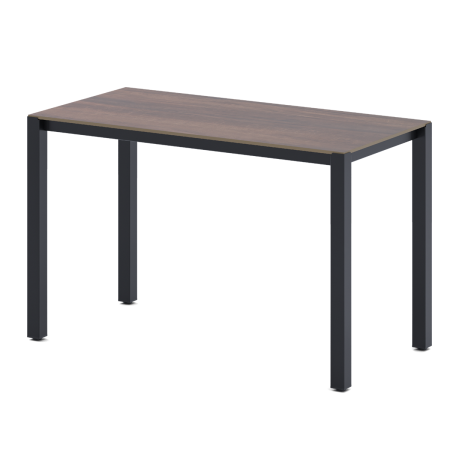 Стол Сеул Керамогранит (1200х600), Дерево Вуд 4 \ Металлокаркас Черный Стол Сеул Керамогранит (1200х600), Дерево Вуд 4 \ Металлокаркас Черный