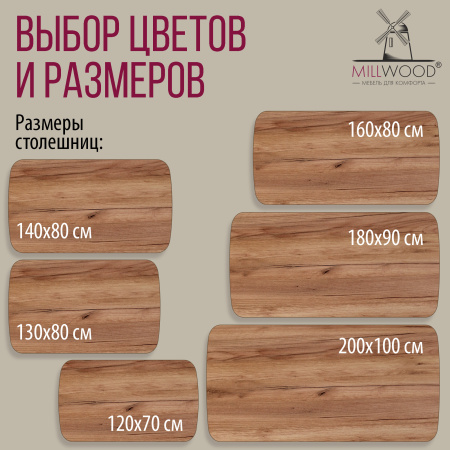 Стол Мюнхен (1400х800), ЛДСП Дуб табачный крафт / Металлокаркас Черный Стол Мюнхен (1400х800), ЛДСП Дуб табачный крафт / Металлокаркас Черный