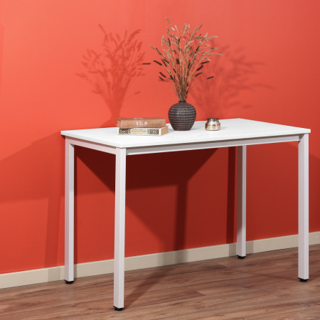 Стол Сеул (1200х700), ЛДСП Белый / Металлокаркас Белый Стол Сеул (1200х700), ЛДСП Белый / Металлокаркас Белый