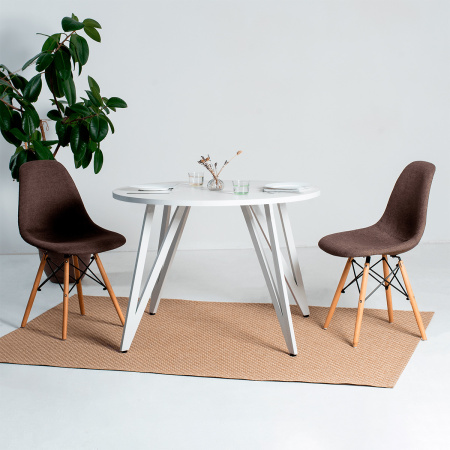 Опоры Женева 2, Металлокаркас Белый