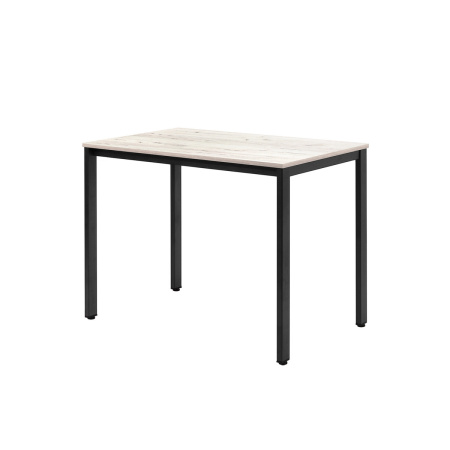 Стол Сеул (1000х600), ЛДСП Дуб белый крафт / Металлокаркас Черный Стол Сеул (1000х600), ЛДСП Дуб белый крафт / Металлокаркас Черный