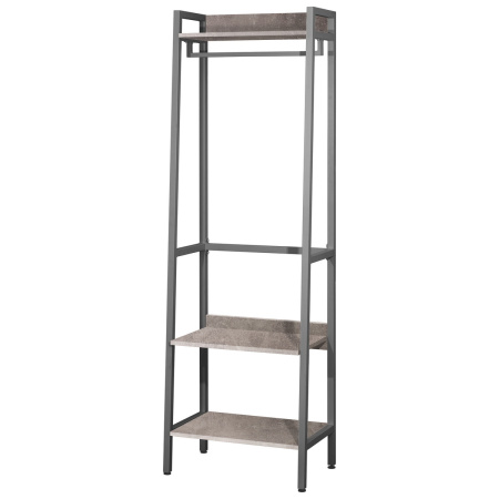 Прихожая Сканди 6, ЛДСП Бетон / Металлокаркас Графит Прихожая Сканди 6, ЛДСП Бетон / Металлокаркас Графит