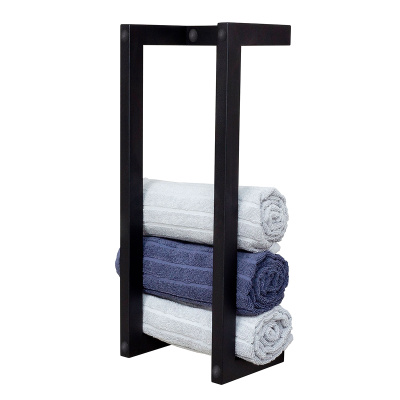 Держатель для полотенец, Металлокаркас Черный