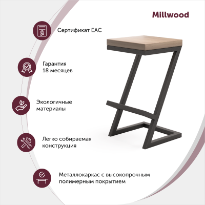 Стул БРАН 2 барный