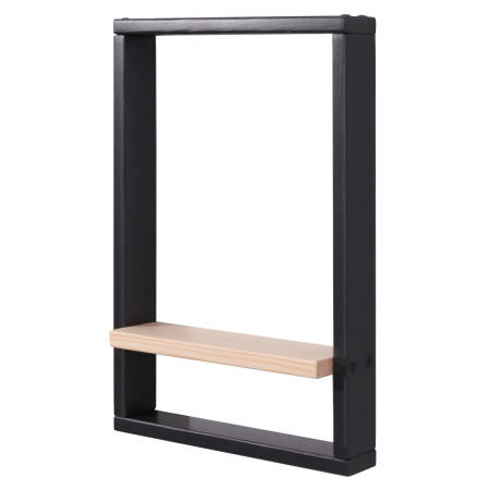 Полка деревянная MW6, Сосна черная