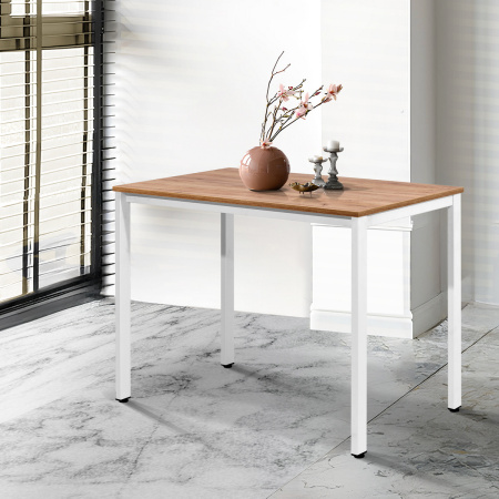 Стол Сеул (1000х600), ЛДСП Дуб табачный крафт / Металлокаркас Белый Стол Сеул (1000х600), ЛДСП Дуб табачный крафт / Металлокаркас Белый