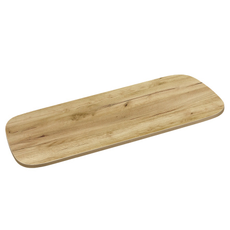 Столешница закругленная 1300х800х36, ЛДСП Дуб золотой крафт