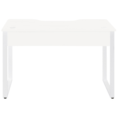 Стол Гонконг с вырезом (1200х700) 18 мм, ЛДСП Белый / Металлокаркас Белый Стол Гонконг с вырезом (1200х700) 18 мм, ЛДСП Белый / Металлокаркас Белый