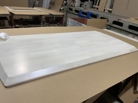 Столешница Мюнхен (Ф/Ш) (1600х800) Береза беленая