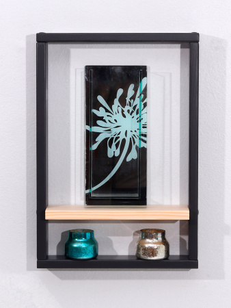 Полка деревянная MW6, Сосна черная