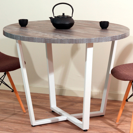 Опора Орлеан D1200, Металлокаркас Белый