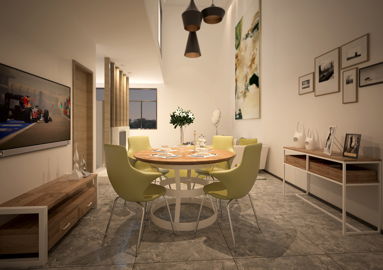 Сочетание современности и фабричных обстановок в стиле Лофт