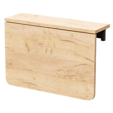 Стол-книжка откидной Мини-книжка, ЛДСП Дуб золотой крафт / Металлокаркас Черный Стол-книжка откидной Мини-книжка, ЛДСП Дуб золотой крафт / Металлокаркас Черный