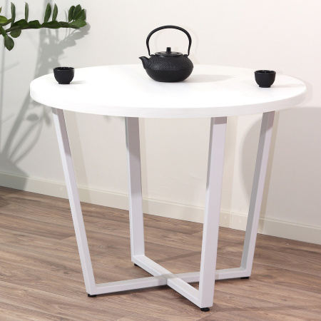 Опора Орлеан D1000, Металлокаркас Белый