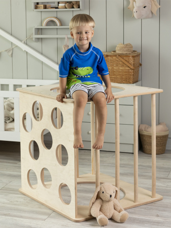 Игровой куб (800х800х804), Береза