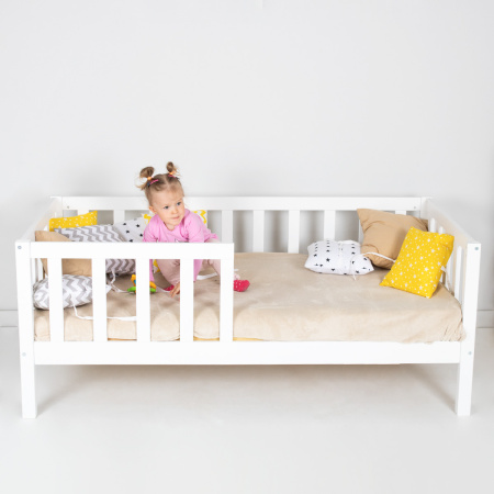 Кровать Sweet Dreams 4 (1600-800) Сосна Белая Кровать Sweet Dreams 4 (1600-800) Сосна Белая