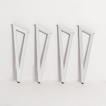 Опоры Женева 2, Металлокаркас Белый