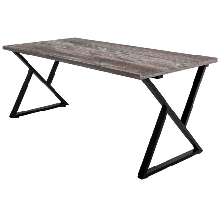 Стол Дели (1300х800), ЛДСП Сосна пасадена / Металлокаркас Черный Стол Дели (1300х800), ЛДСП Сосна пасадена / Металлокаркас Черный