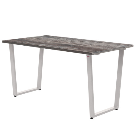 Стол Уэльс (1300х800) 18мм, ЛДСП Сосна пасадена \ Металлокаркас Белый