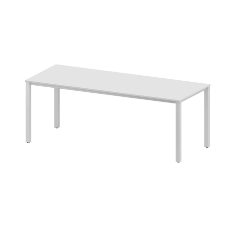 Стол Сеул (1800х800), ЛДСП Белый \ Металлокаркас Белый