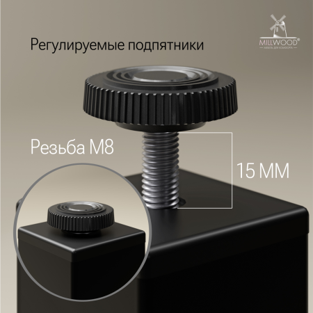 Стол Сеул Керамогранит (1600х800), Керамогранит Серый Камень / Металлокаркас Черный