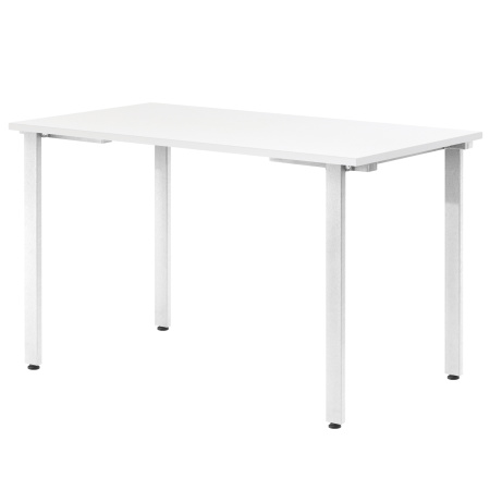 Стол Прага (1200х700) 18мм, ЛДСП Белый / Металлокаркас Белый Стол Прага (1200х700) 18мм, ЛДСП Белый / Металлокаркас Белый