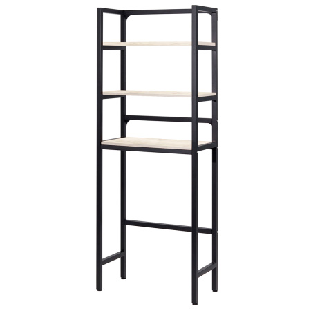 Стойка для стиральной машины Венеция 2, ЛДСП Дуб белый крафт / Металлокаркас Графит Стойка для стиральной машины Венеция 2, ЛДСП Дуб белый крафт / Металлокаркас Графит