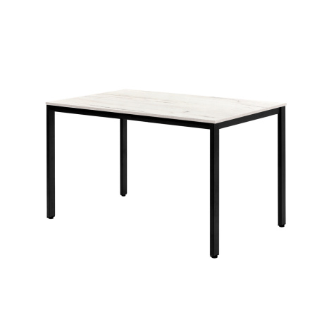 Стол Сеул (1200х700), ЛДСП Дуб белый крафт / Металлокаркас Черный Стол Сеул (1200х700), ЛДСП Дуб белый крафт / Металлокаркас Черный