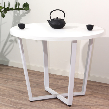 Опора Орлеан D1100, Металлокаркас Белый