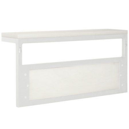 Вешалка для верхней одежды Сканди 3, ЛДСП Белый / Металлокаркас Белый