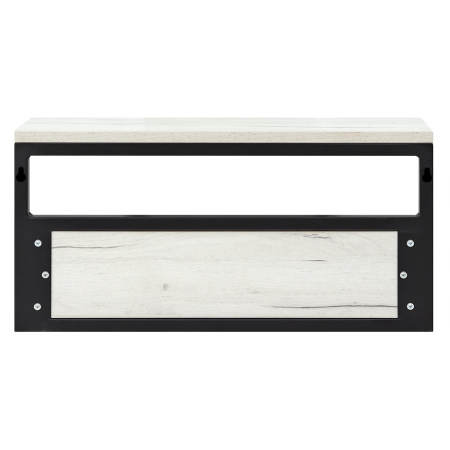 Вешалка для верхней одежды Сканди 3, ЛДСП Дуб белый крафт / Металлокаркас Графит