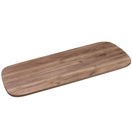 Столешница закругленная 2200х1100х36, ЛДСП Дуб табачный крафт