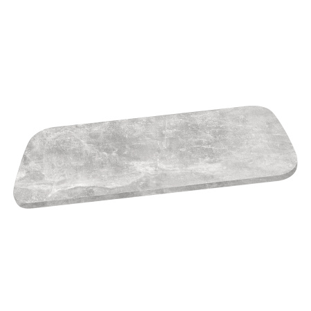 Столешница закругленная 1800х900х36, ЛДСП Бетон