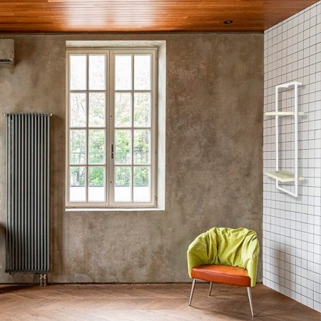 Полка навесная каркасная 300x150x700, ЛДСП Дуб белый крафт / Металлокаркас Белый Полка навесная каркасная 300x150x700, ЛДСП Дуб белый крафт / Металлокаркас Белый