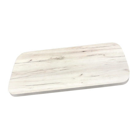 Столешница закругленная 1300х800х36, ЛДСП Дуб белый крафт