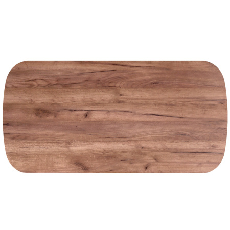 Столешница закругленная 2200х1100х36, ЛДСП Дуб табачный крафт