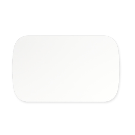 Столешница закругленная 1300х800х36, ЛДСП Белый