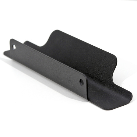 Ручка мебельная торцевая Венеция L150, Металлокаркас Черный Ручка мебельная торцевая Венеция L150, Металлокаркас Черный