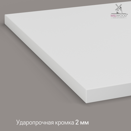 Столешница 1000x600x36, ЛДСП Белый
