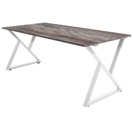 Стол Дели (1300х800) 18мм, ЛДСП Сосна пасадена / Металлокаркас Белый Стол Дели (1300х800) 18мм, ЛДСП Сосна пасадена / Металлокаркас Белый