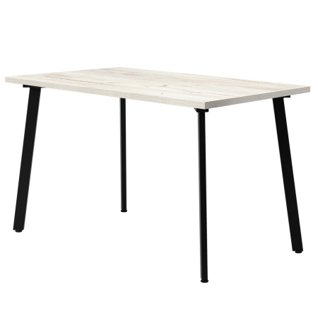 Стол Шанхай (1200х700), ЛДСП Дуб белый крафт / Металлокаркас Графит Стол Шанхай (1200х700), ЛДСП Дуб белый крафт / Металлокаркас Графит