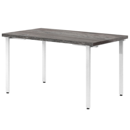 Стол Прага (1300х800), ЛДСП Сосна пасадена / Металлокаркас Белый