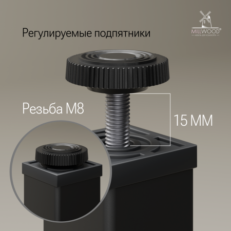 Кровать Чикаго односпальная со стеллажом и RGB-подсветкой (800х2000), ЛДСП Дуб золотой крафт \ Металлокаркас Черный