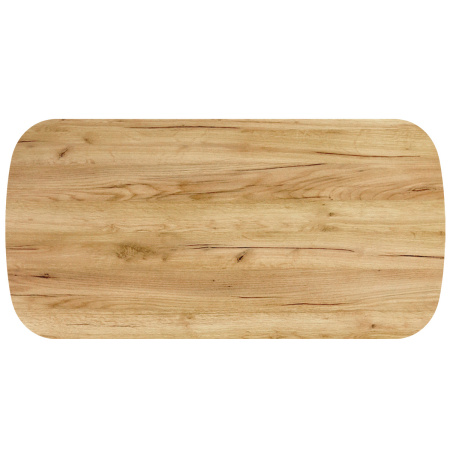 Столешница закругленная 2200х1100х36, ЛДСП Дуб золотой крафт