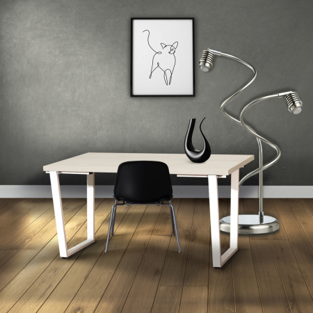 Опоры Уэльс 620, Металлокаркас Белый