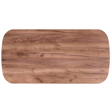 Столешница закругленная 2000х1000х36, ЛДСП Дуб табачный крафт