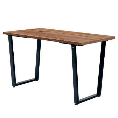 Стол Уэльс (1200х700), ЛДСП Дуб табачный крафт / Металлокаркас Черный