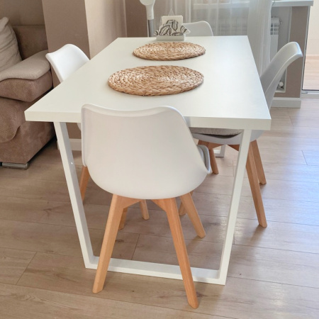 Опоры Уэльс 720, Металлокаркас Белый