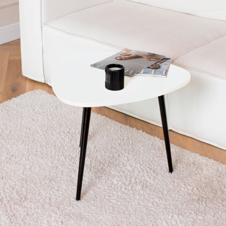 Журнальный стол Лофт СТ-9, ЛДСП Белый